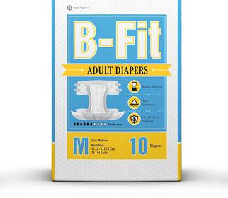 B Fit Adult Diaper M
