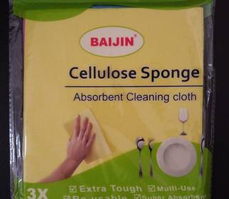 Baijin Cellulose Absorbent Cleaning Cloth