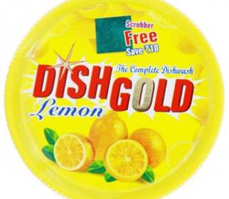 Dish Gold Round