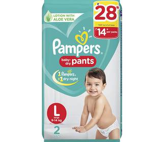 Pampers Dry Pants L