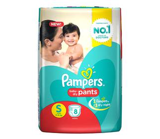 Pampers Dry Pants S