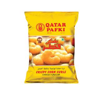 Qatar Pafki Corn Curls Cheese Flavour