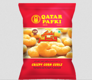 Qatar Pafki Corn Curls Tomato Ketchup