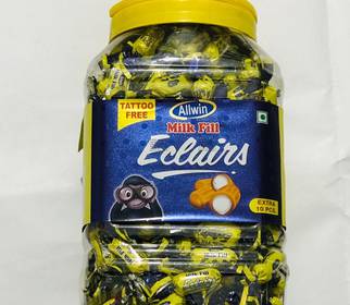Allwin Milk Fill Eclairs Jar